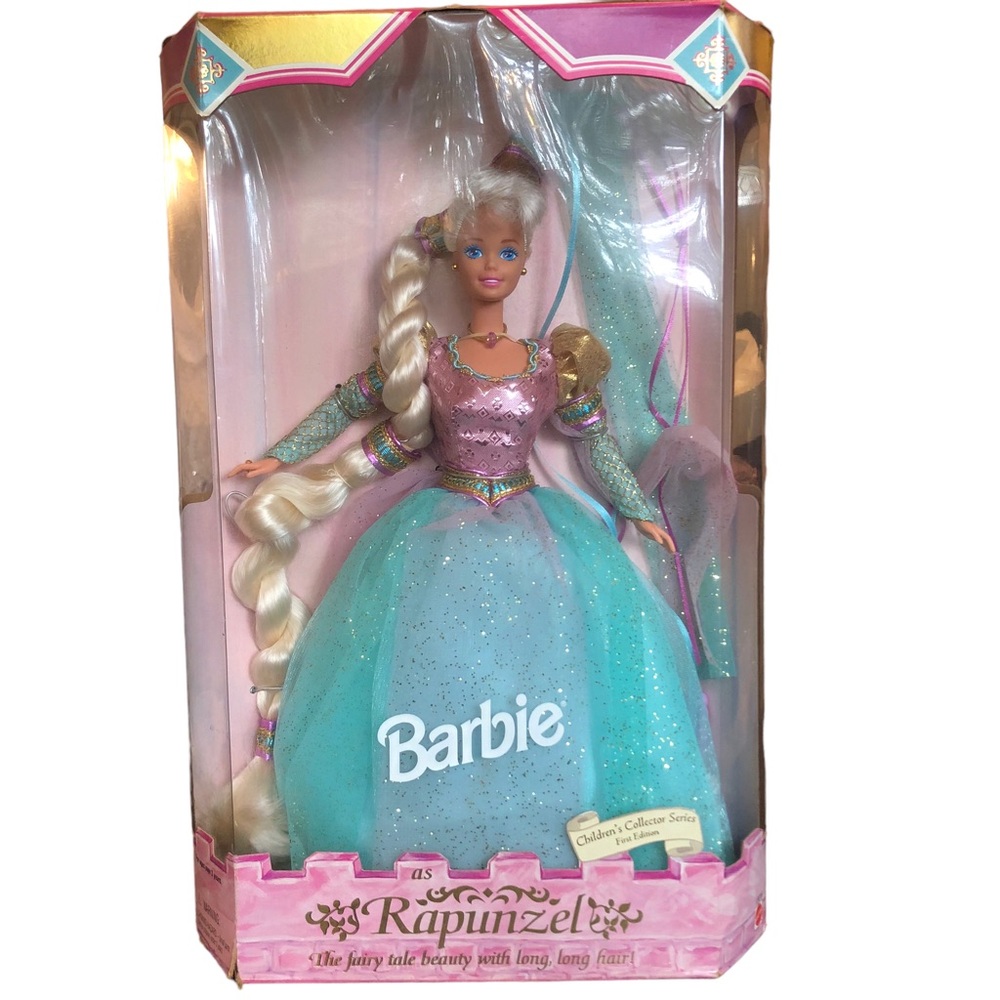 Vintage Rapunzel Barbie Doll 1994 New - Picture 2 of 11